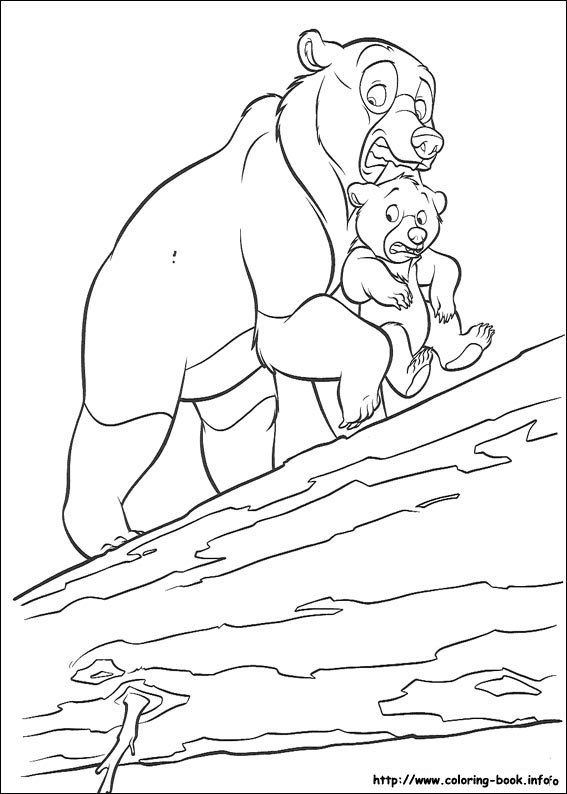 Brother Bear coloring picture